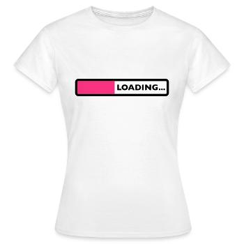 loading - Women's T-Shirt - white - Front - AI Model Female 172 dark (172cm)