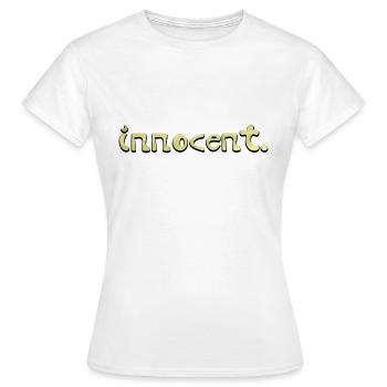 Innocent - T-shirt Femme - blanc - Devant - AI Model Female 172 dark (172cm)
