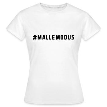 malle modus - Frauen T-Shirt - Weiß - Vorne - AI Model Female 172 dark (172cm)