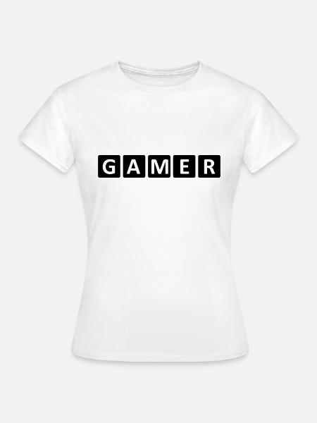 Game Gaming PC - Frauen T-Shirt - Weiß