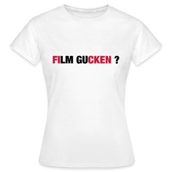 FILM REGARD - T-shirt Femme - blanc - Devant - AI Model Female 172 dark (172cm)