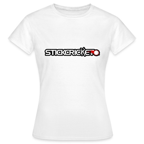 Stick Cricket Logo - Women's T-Shirt