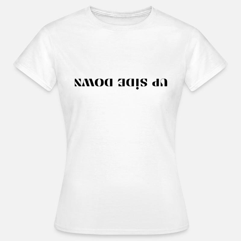 up side down - Women's T-Shirt - white