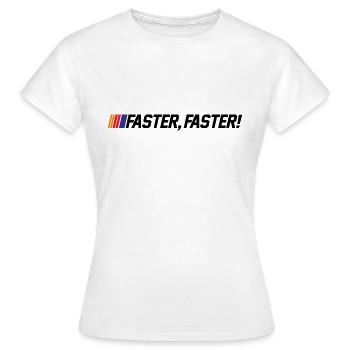 RAPIDE - T-shirt Femme - blanc - Devant - AI Model Female 172 dark (172cm)