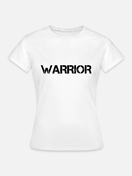 Warrior - Frauen T-Shirt - Weiß