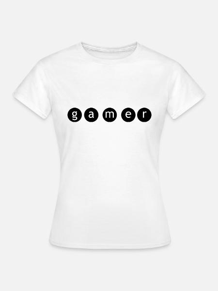 Game Gaming PC - Frauen T-Shirt - Weiß