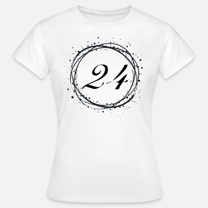 24 - Women's T-Shirt - white