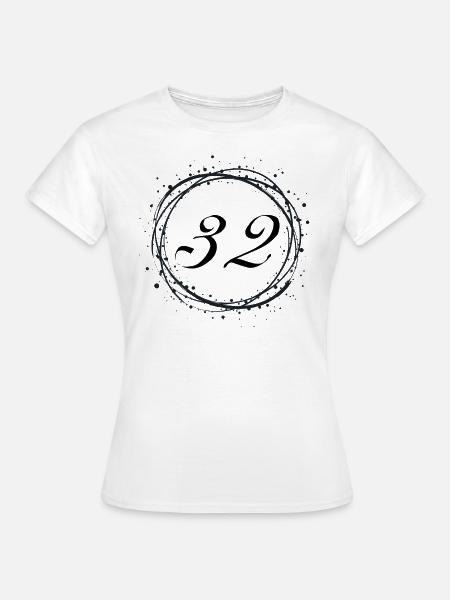 32 - Frauen T-Shirt - Weiß