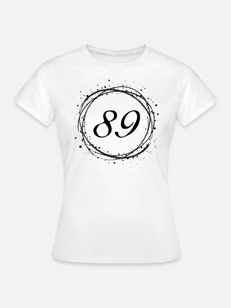 89 - Frauen T-Shirt - Weiß