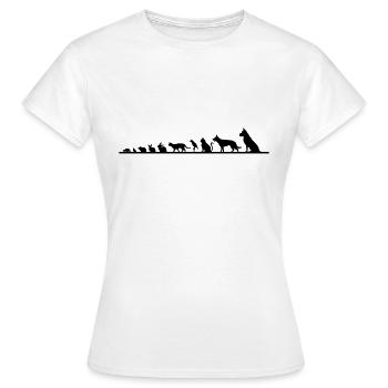 Haustiere - Frauen T-Shirt - Weiß - Vorne - AI Model Female 172 dark (172cm)
