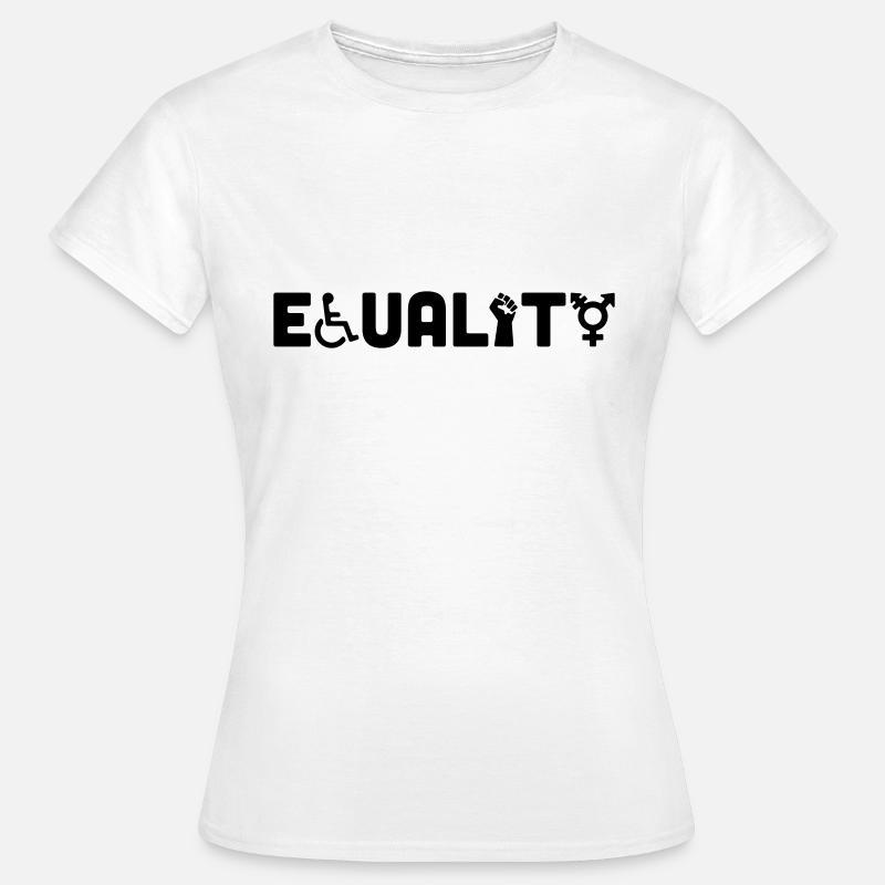 Equality - Women's T-Shirt - white