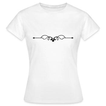 Ornament symbol - Frauen T-Shirt - Weiß - Vorne - AI Model Female 172 dark (172cm)