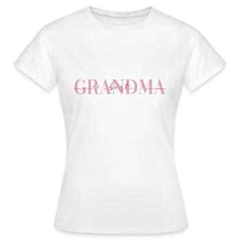 Meilleur cadeau de grand-mère Cadeaux de grand-mère de famille - T-shirt Femme - blanc - Devant - AI Model Female 172 dark (172cm)