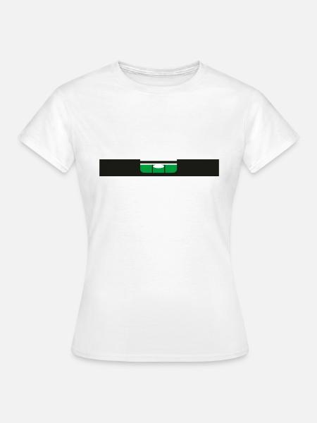 Wasserwaage - Frauen T-Shirt - Weiß