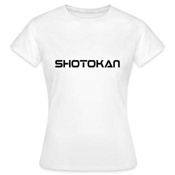 shotokantext vektor - Frauen T-Shirt - Weiß - Vorne - AI Model Female 172 dark (172cm)