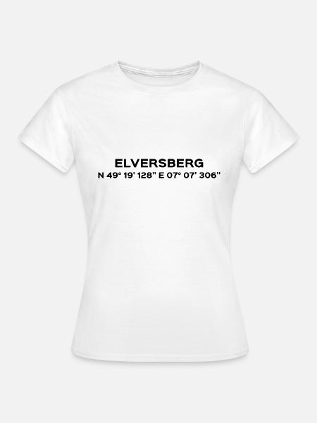 Elversberg - Frauen T-Shirt - Weiß