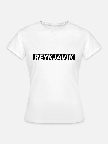 Reykjavik - Frauen T-Shirt - Weiß