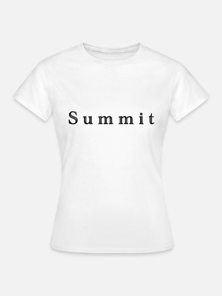 Summit - Frauen T-Shirt - Weiß