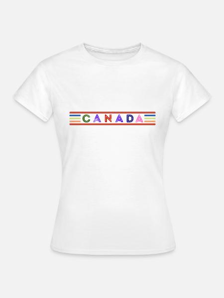 Kanada - Frauen T-Shirt - Weiß
