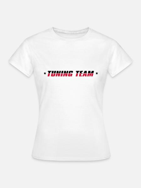 tuning_team_2c - Frauen T-Shirt - Weiß