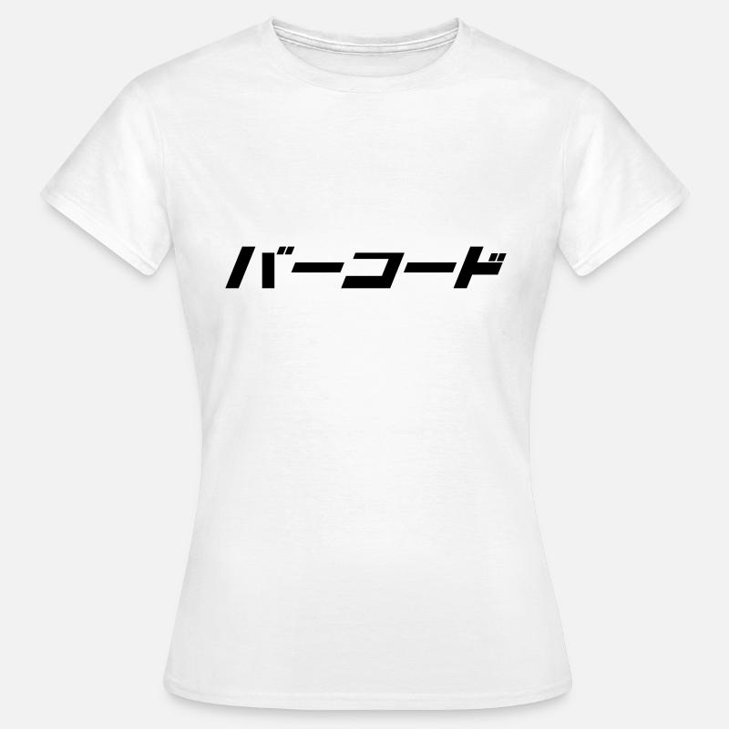 Barcode - Frauen T-Shirt - Weiß