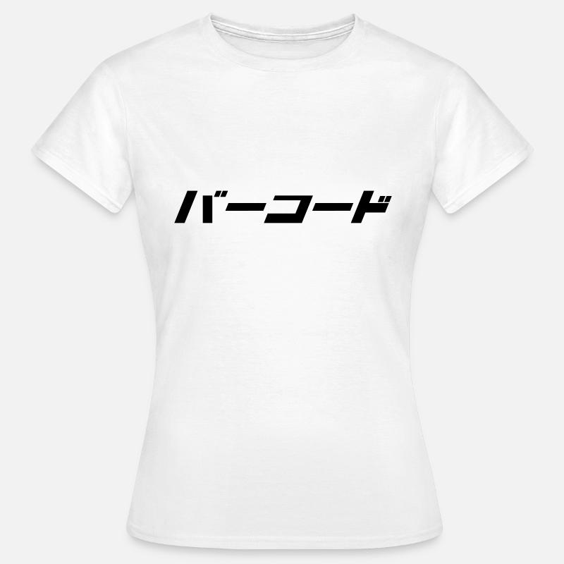 Barcode - Frauen T-Shirt - Weiß