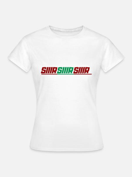 SIIIR SIIIR SIIIR - T-shirt Femme - blanc