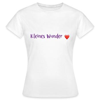 Petit miracle - T-shirt Femme - blanc - Devant - AI Model Female 172 dark (172cm)