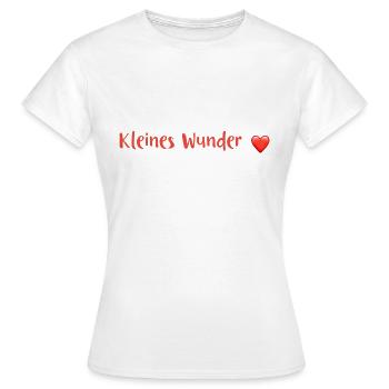 Kleines Wunder - Frauen T-Shirt - Weiß - Vorne - AI Model Female 172 dark (172cm)