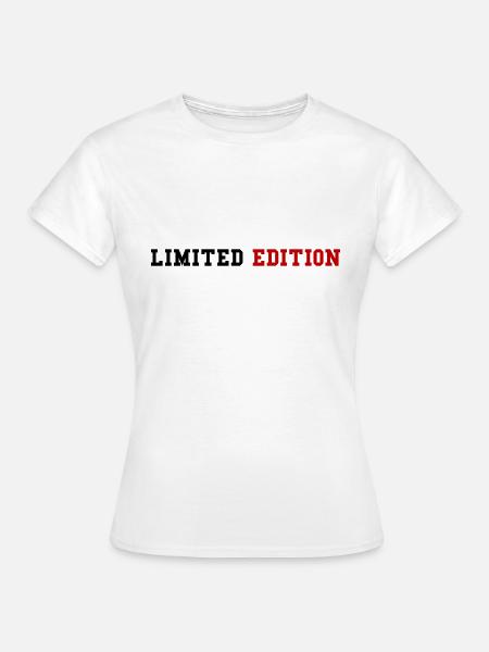 limited edition 2 - Frauen T-Shirt - Weiß
