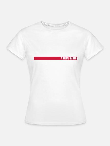 Personal Trainer Logo - Frauen T-Shirt - Weiß