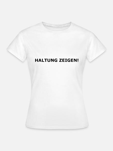 Show attitude! - Women's T-Shirt - white