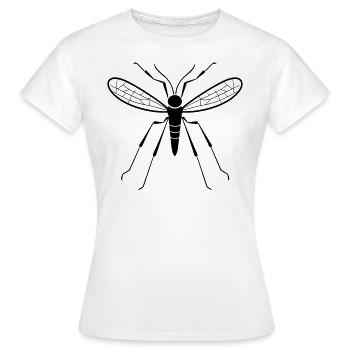Moustique - T-shirt Femme - blanc - Devant - AI Model Female 172 dark (172cm)