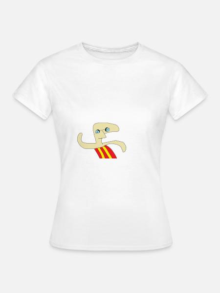 Frite Ferdinand - Frauen T-Shirt - Weiß