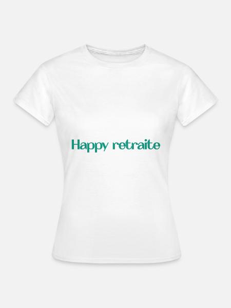 RUHESTAND. RUHESTAND. PENSIONIERT. RUHESTAND - Frauen T-Shirt - Weiß