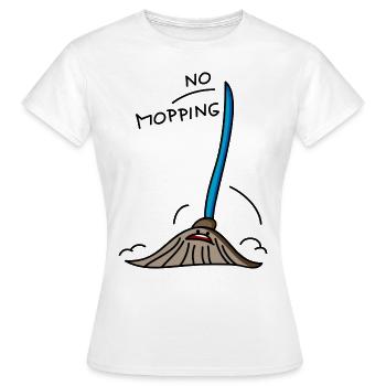 Kein Mobbing - Frauen T-Shirt - Weiß - Vorne - AI Model Female 172 dark (172cm)