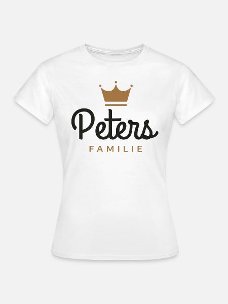 Peters-Familie - Frauen T-Shirt - Weiß