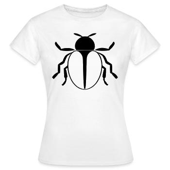 Ladybug - Women's T-Shirt - white - Front - AI Model Female 172 dark (172cm)