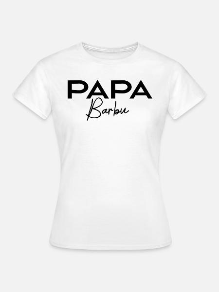 Bärtiger Vater - Frauen T-Shirt - Weiß