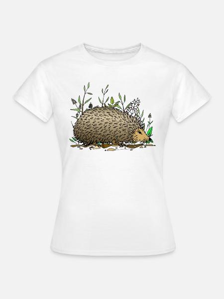 Igel - Frauen T-Shirt - Weiß