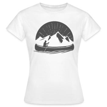 Wassersport - Frauen T-Shirt - Weiß - Vorne - AI Model Female 172 dark (172cm)