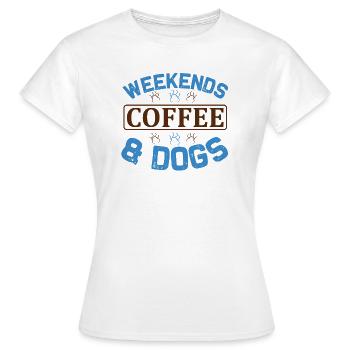 PawPrint Couture - Frauen T-Shirt - Weiß - Vorne - AI Model Female 172 dark (172cm)