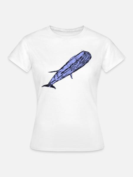 whale - Frauen T-Shirt - Weiß