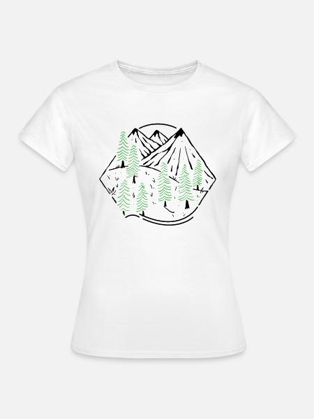 Baum - Frauen T-Shirt - Weiß