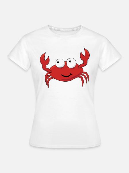 Krebs - Frauen T-Shirt - Weiß