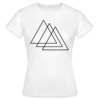 Trinité - T-shirt Femme - blanc - Devant - AI Model Female 172 dark (172cm)
