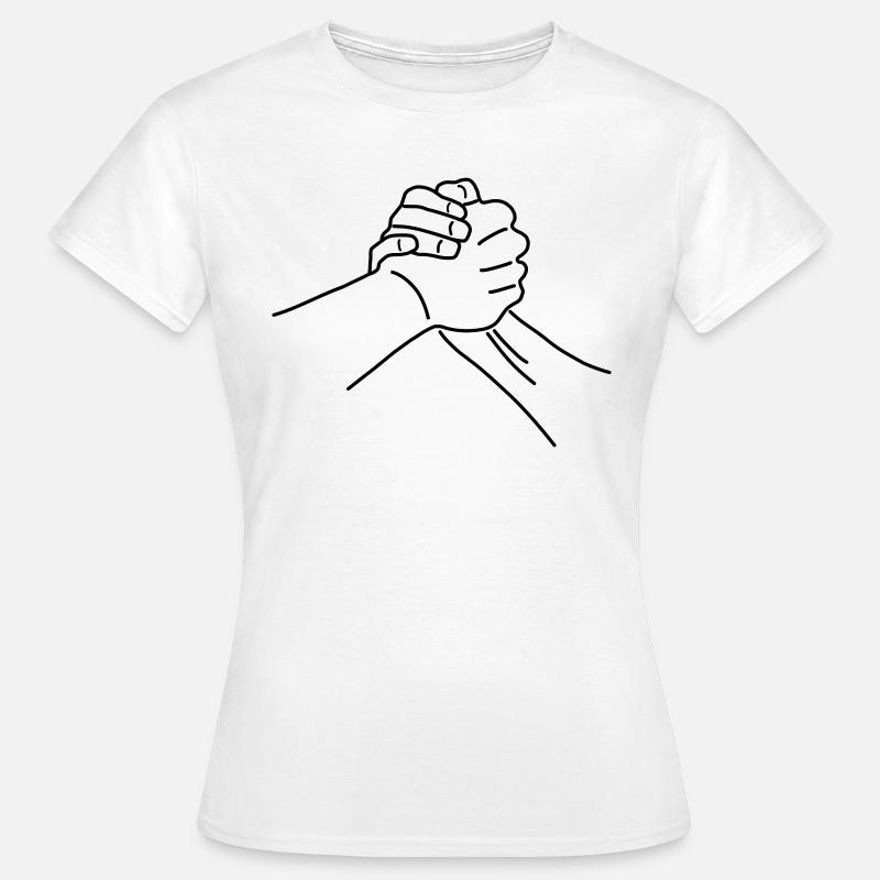 Handshake - Women's T-Shirt - white