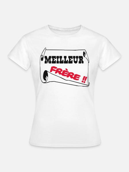 Bester Bruder - Frauen T-Shirt - Weiß