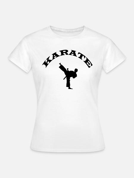 karate - Frauen T-Shirt - Weiß