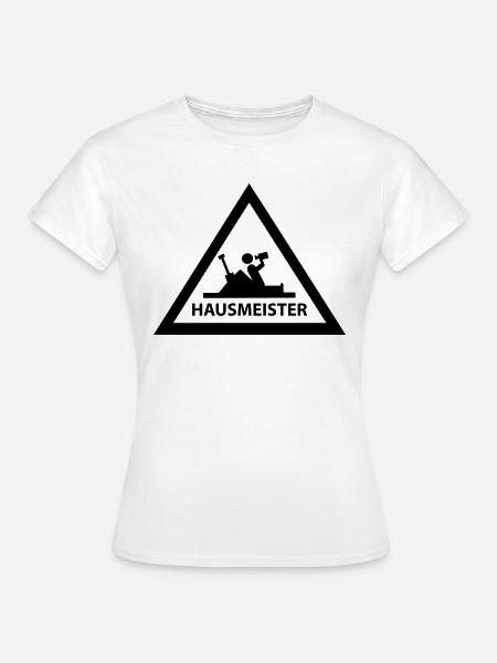 hausmeister - Frauen T-Shirt - Weiß
